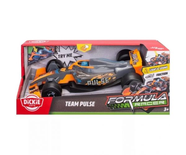 Formula Racer Team PULSE versenyautó fénnyel és hanggal - Dickie Toys