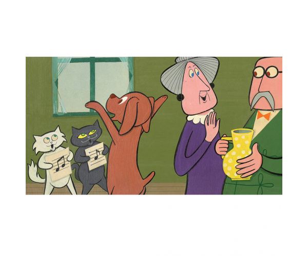 Frakk i lijene mačke dijafilm