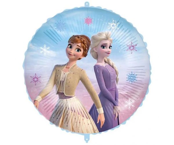Frozen 2 Elsa i Anna uzorak folija balon 46 cm