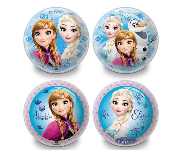 Frozen gumena lopta 14cm - 2 verzije