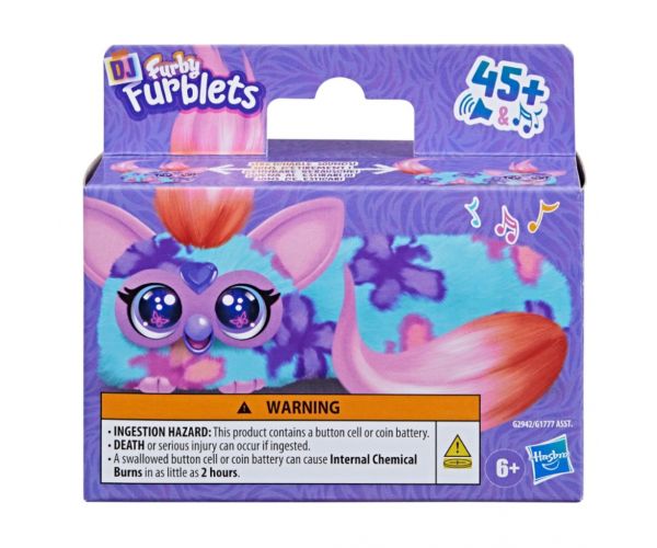 Furby: DJ Furblets Flut-Ter-Luv interaktív plüss figura - Hasbro