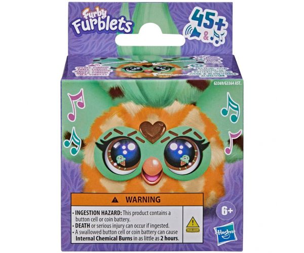 Furby: Furblets Min-Tee interaktív plüssfigura - Hasbro