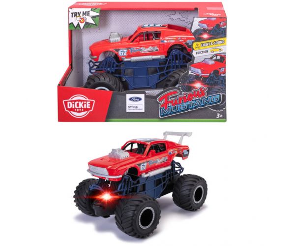 Furious Mustang kisautó fénnyel és hanggal - Dickie Toys