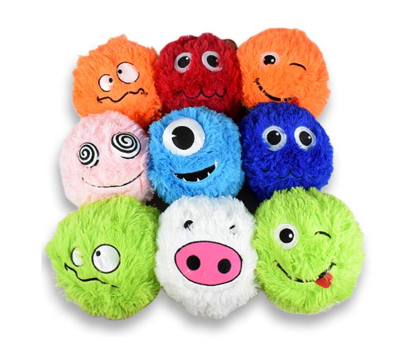 Fuzzy Monsters krznena plišana lopta u nekoliko verzija 23cm