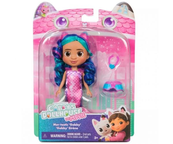 Gabby babaháza: Mer-tastic sellő Gabby baba - Spin Master