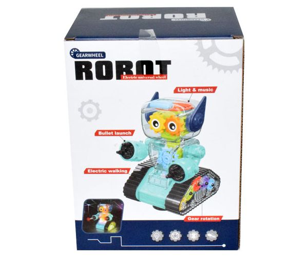 GearWheel svjetleći borbeni robot sa lanserom u dvije verzije