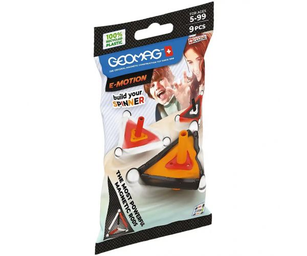 Geomag E-Motion Spinner mágneses építőjáték 9 darabos szett