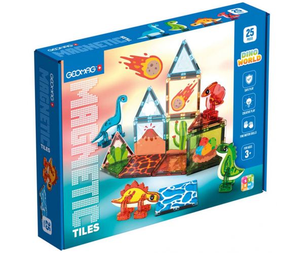 Geomag: Magnetic Tiles Dino világ