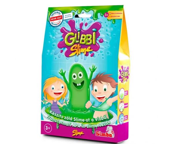 Glibbi Slime zöld fürdőzselé - Simba toys