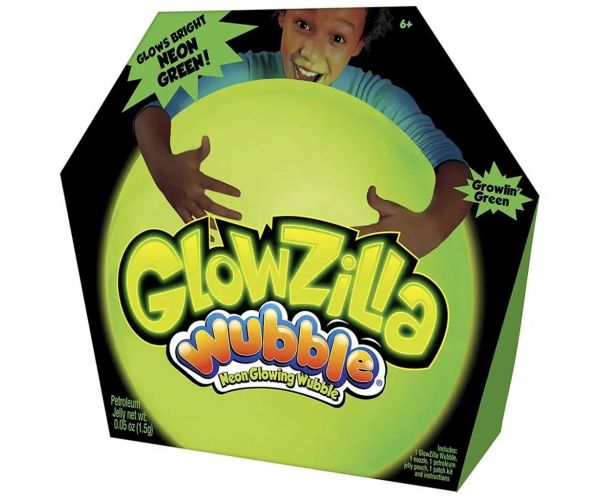 Glowzilla Wubble svjetleća mjehurić lopta neon zelene boje 75 cm