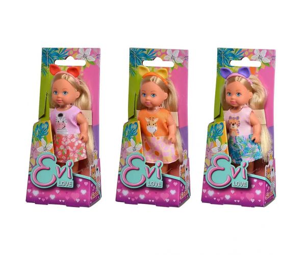 Évi Love Cutie baba állatos ruhácskában többféle változatban 12cm-es - Simba Toys