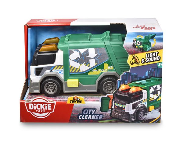 Gradski kamion za smeće sa svjetlom i zvukom 15cm - Dickie Toys