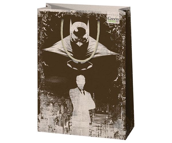 Green Grass Batman premium poklon vrećica srednje veličine 18x10x23cm