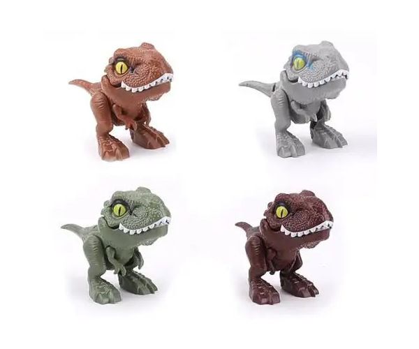 Harapós dinoszauruszok többféle változatban 6,5cm