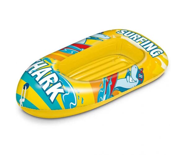 Cápa mintás felfújható csónak 112cm - Mondo Toys
