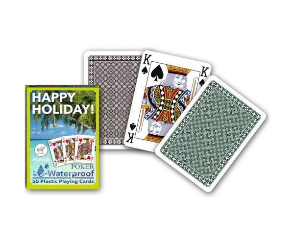 Happy Holiday! plasztik römi kártya 1x55 lap - Piatnik