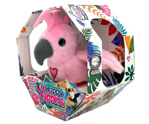 Happy Yappers interaktív plüss Kakadu