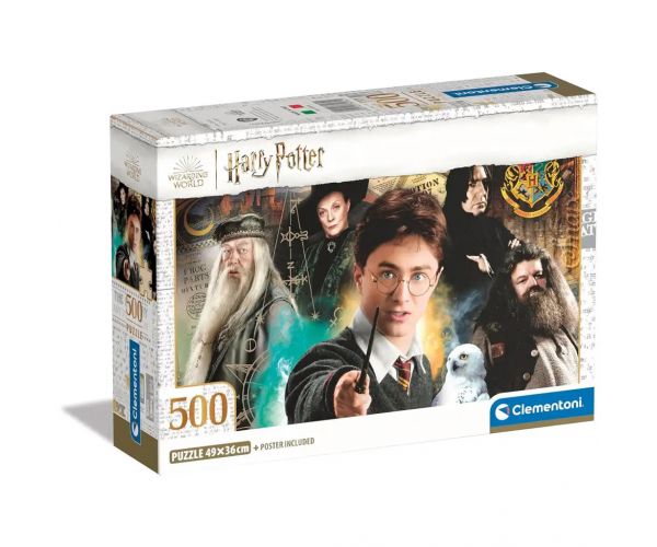 Harry Potter és a bölcsek köve 500 db-os puzzle - Clementoni