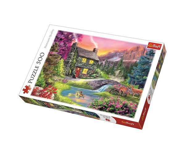 Harmonija u brdima puzzle 500kom - Trefl
