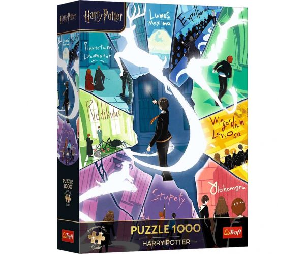 Harry Potter varázslatok és patrónusok 1000db-os prémium puzzle - Trefl