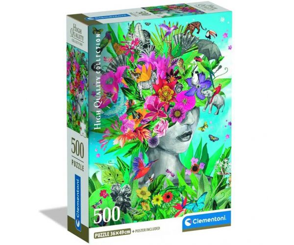 Head in the Jungle HQC 500 darabos puzzle - Clementoni