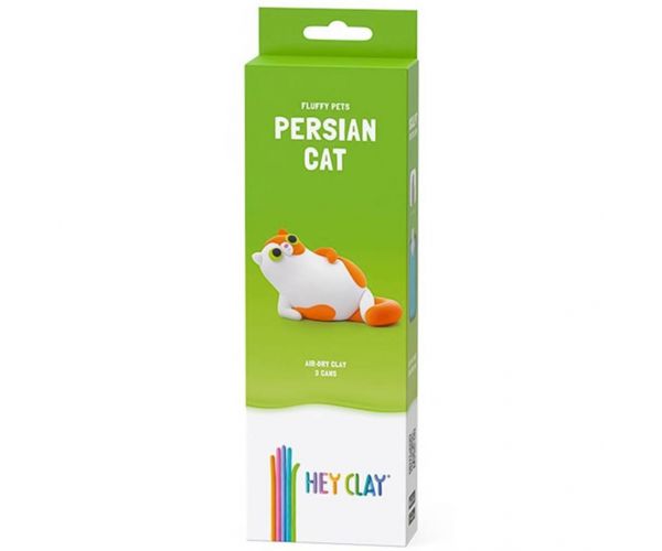 Hej Clay: Mekana perzijska mačka figura set za modeliranje