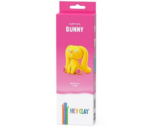 Hej Clay: Set za modeliranje s mekanom figuricom zeca