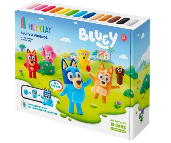 Hey Clay: Nagy gyurma szett - Bluey