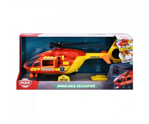 Mentőhelikopter fénnyel és hanggal 36cm - Dickie Toys