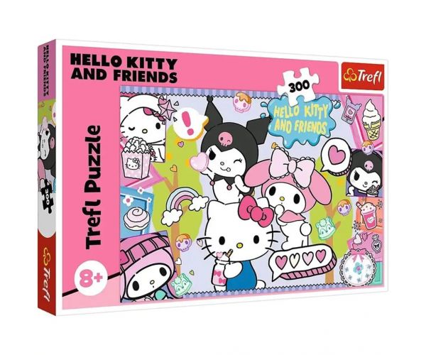 Hello Kitty és barátai 300db-os puzzle - Trefl