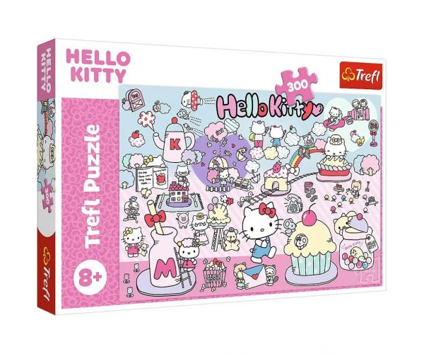 Hello Kitty világa 300db-os puzzle - Trefl