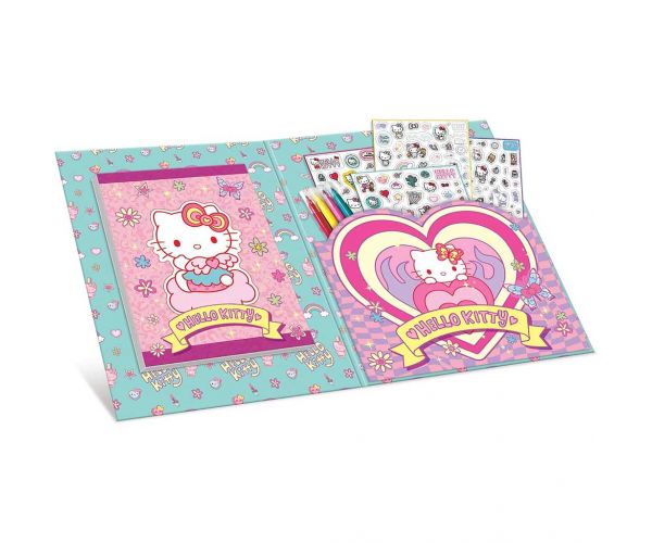 Hello Kitty bojanka s naljepnicama - Lisciani