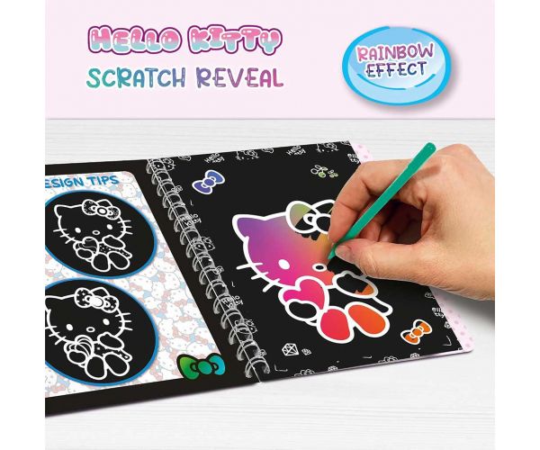 Hello Kitty knjiga za grebanje slika - Lisciani