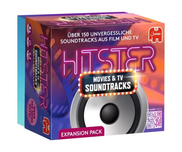 Hitster Mozifilm és TV betétdalok társasjáték kiegészítő