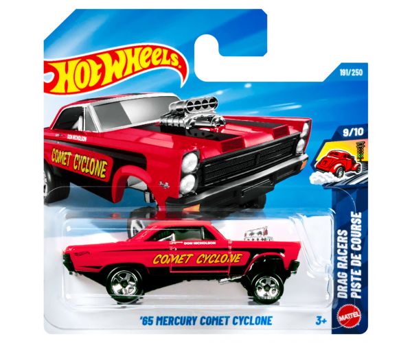 Hot Wheels: '65 Mercury Comet Cyclone kisautó 1/64 - Mattel