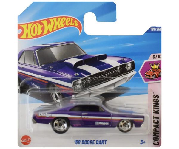 Hot Wheels: ’68 Dodge Dart kisautó 1/64 - Mattel
