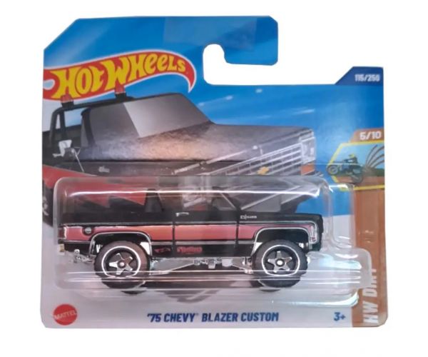 Hot Wheels: ’75 Chevy Blazer Custom kisautó 1/64 – Mattel