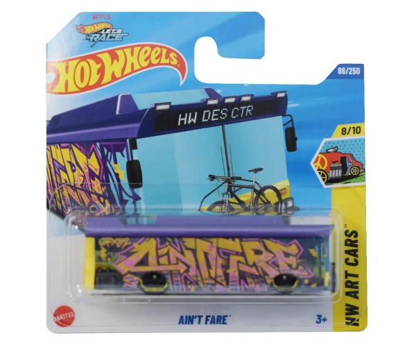 Hot Wheels: Ain't Fare lila kisautó 1/64 - Mattel