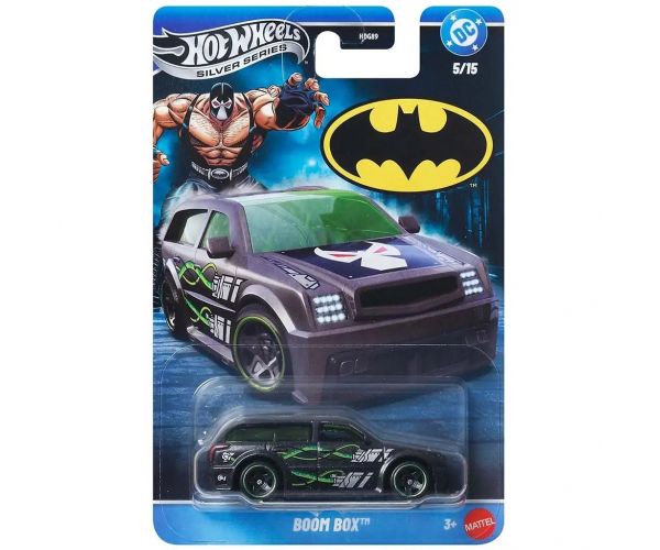 Hot Wheels Batman: Boom Box kisautó 1/64 - Mattel