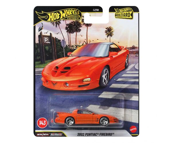 Hot Wheels Boulevard: 2002 Pontiac Firebird kisautó 1/64 - Mattel