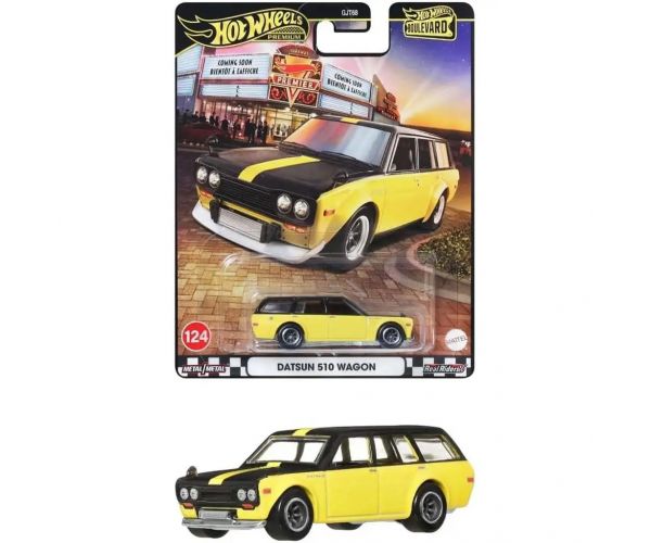 Hot Wheels Boulevard: Datsun 510 wagon kisautó 1/64 - Mattel