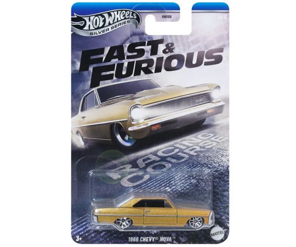 Hot Wheels: Halálos iramban 1966 Chevy Nova kisautó 1/64 - Mattel