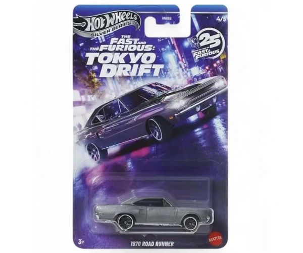 Hot Wheels: Halálos iramban 1970 Road Runner kisautó 1/64 - Mattel