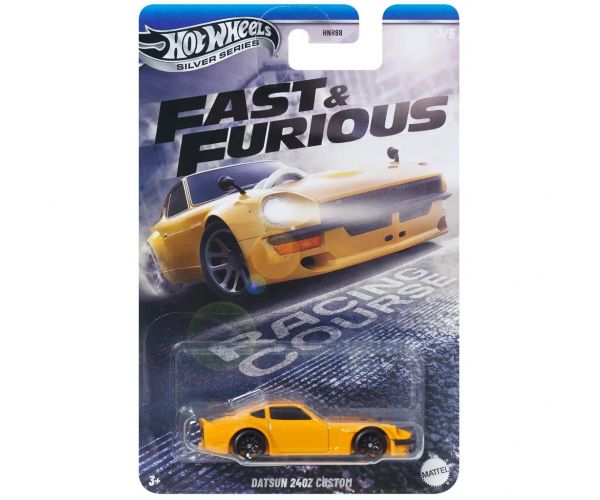 Hot Wheels: Halálos iramban Datsun 240Z Custom kisautó 1/64 - Mattel