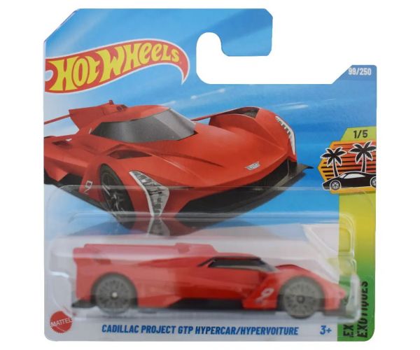Hot Wheels: Cadillac Project GTP Hypercar piros kisautó 1/64 - Mattel