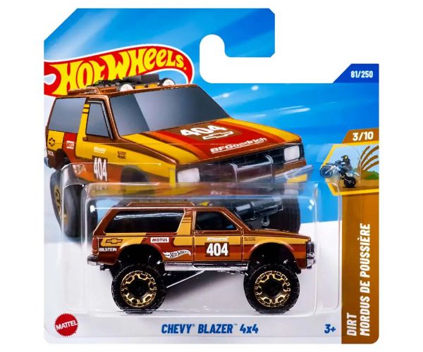 Hot Wheels: Chevy Blazer 4x4 1/64 kisautó - Mattel