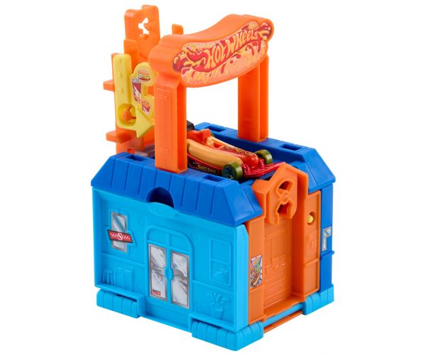 Hot Wheels: City Dine & Go osnovni set staze – drive-in restoran – Mattel