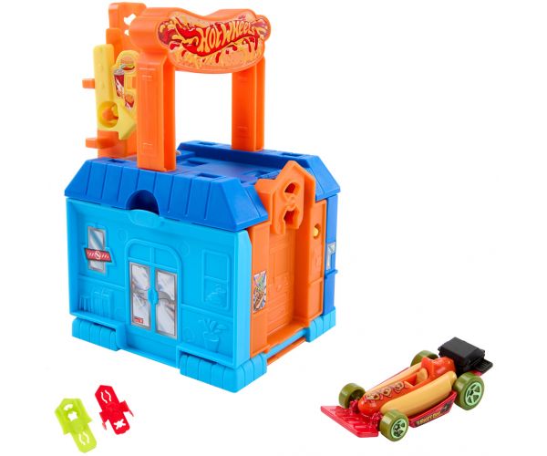 Hot Wheels: City Dine & Go osnovni set staze – drive-in restoran – Mattel