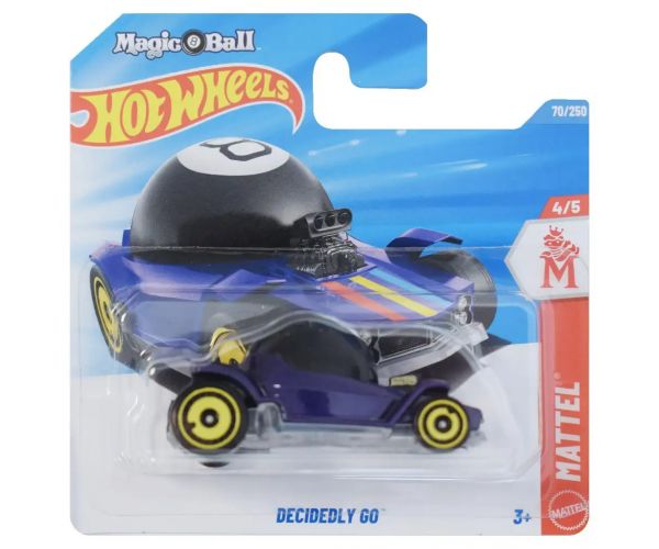Hot Wheels: Decidedly Go lila kisautó 1/64 - Mattel