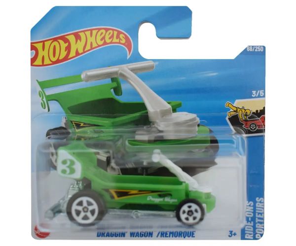 Hot Wheels: Draggin Wagon zöld kisautó 1/64 - Mattel